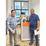 Bowling Champion, Azfar won $100 cash prize from MD Albert 